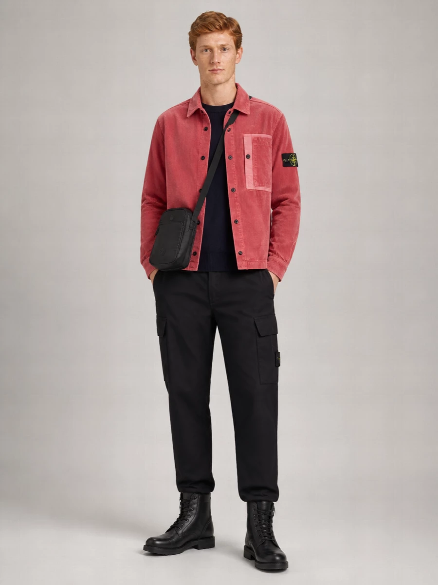Stone Island Corduroy Shirt Jacket