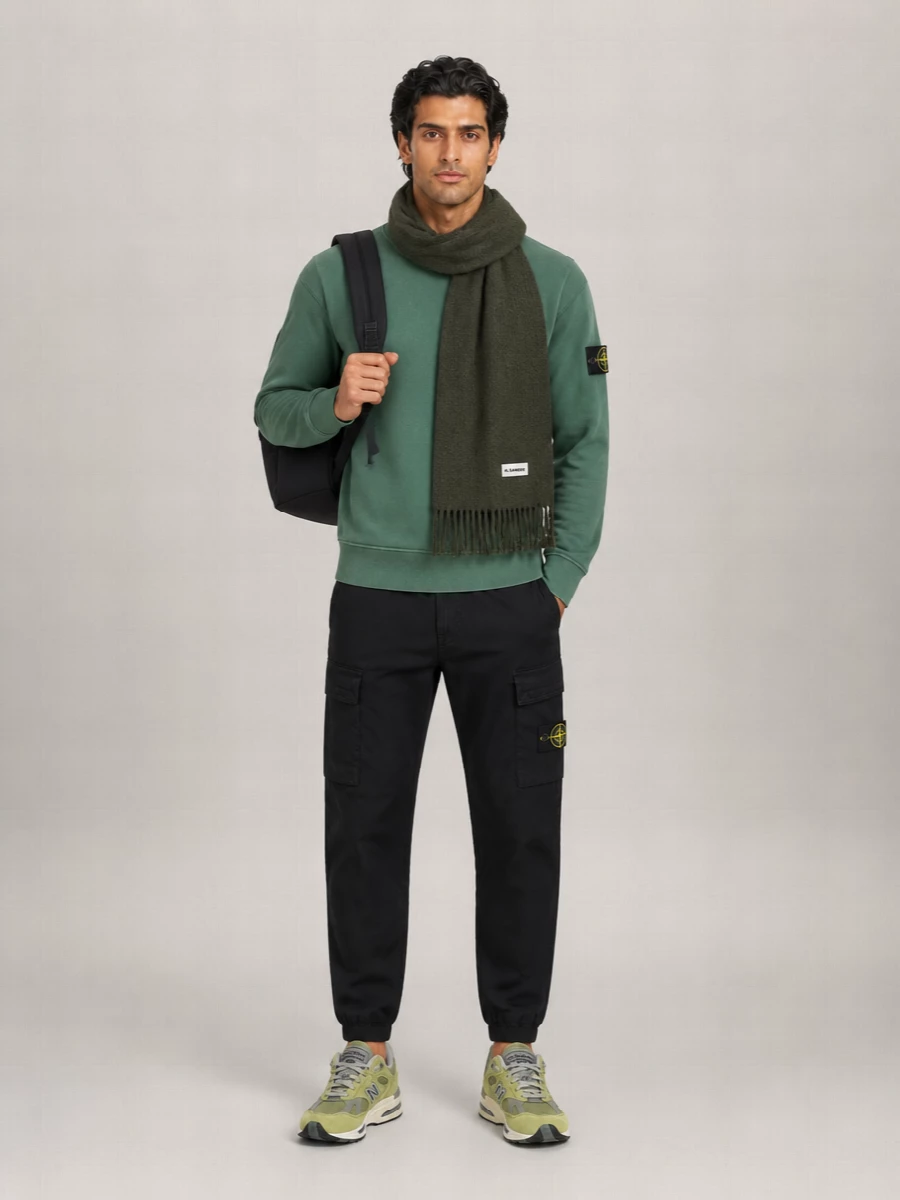 Stone Island Cotton Crewneck Sweatshirt
