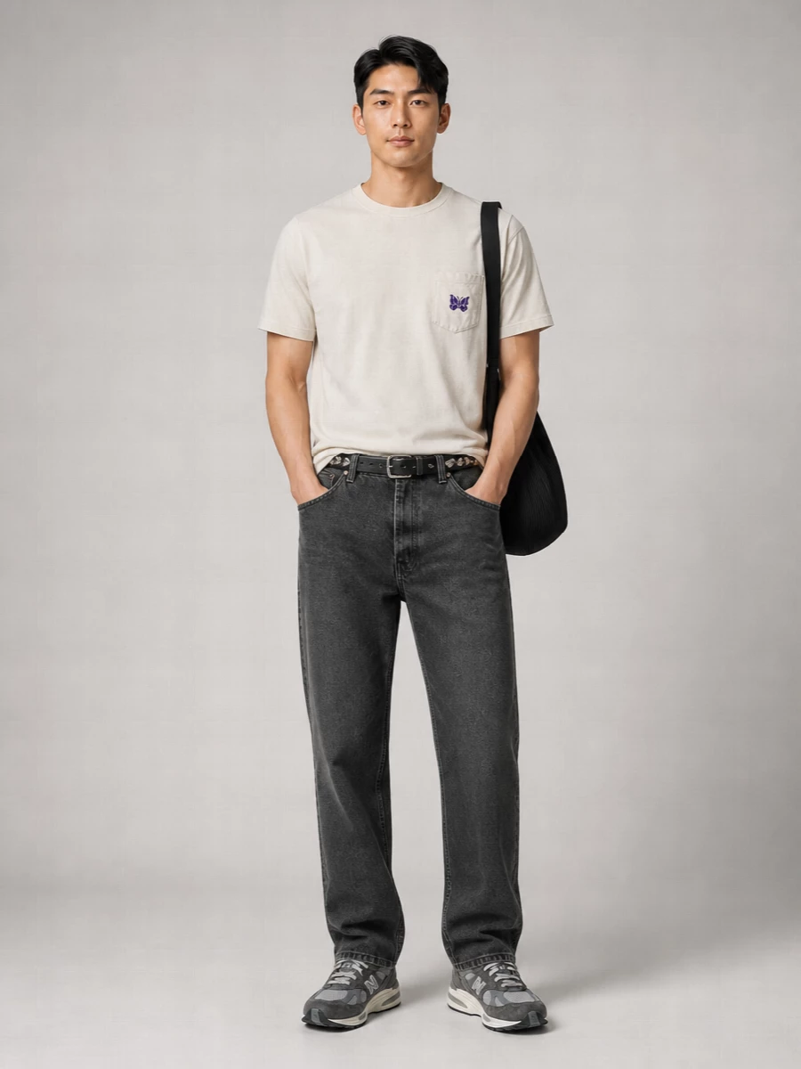 Needles Denim Straight-Leg Jeans
