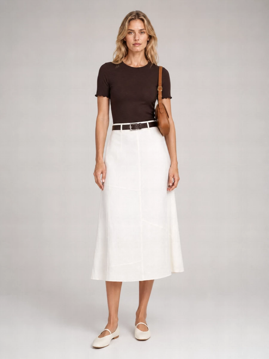 Jil Sander Silk Stretch T-Shirt