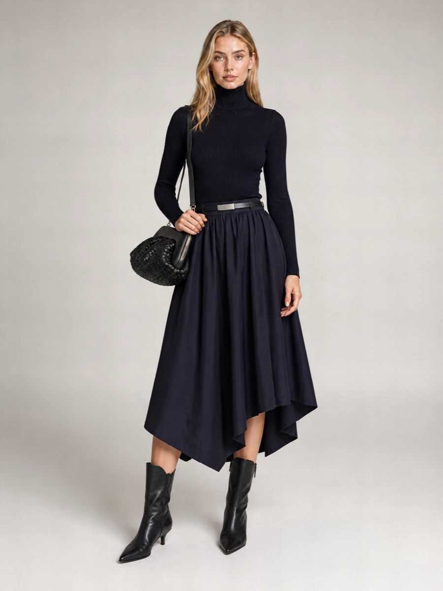 Paloma Wool Midi Asymmetric Skirt