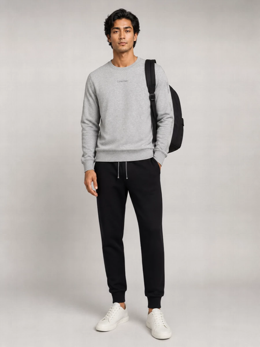 Calvin Klein Long-Sleeve Crew-Neck T-Shirt