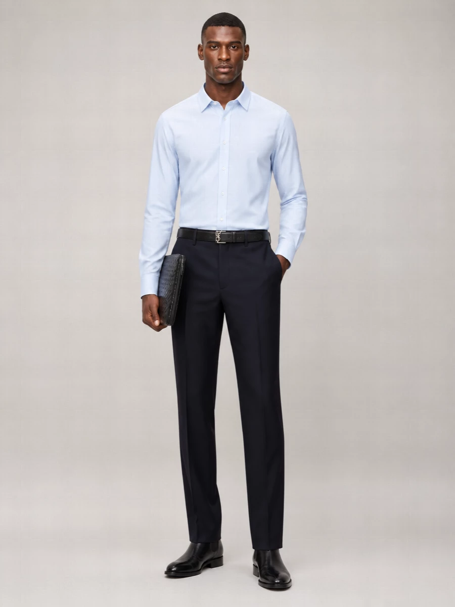 Saint Laurent Cotton Oxford Shirt