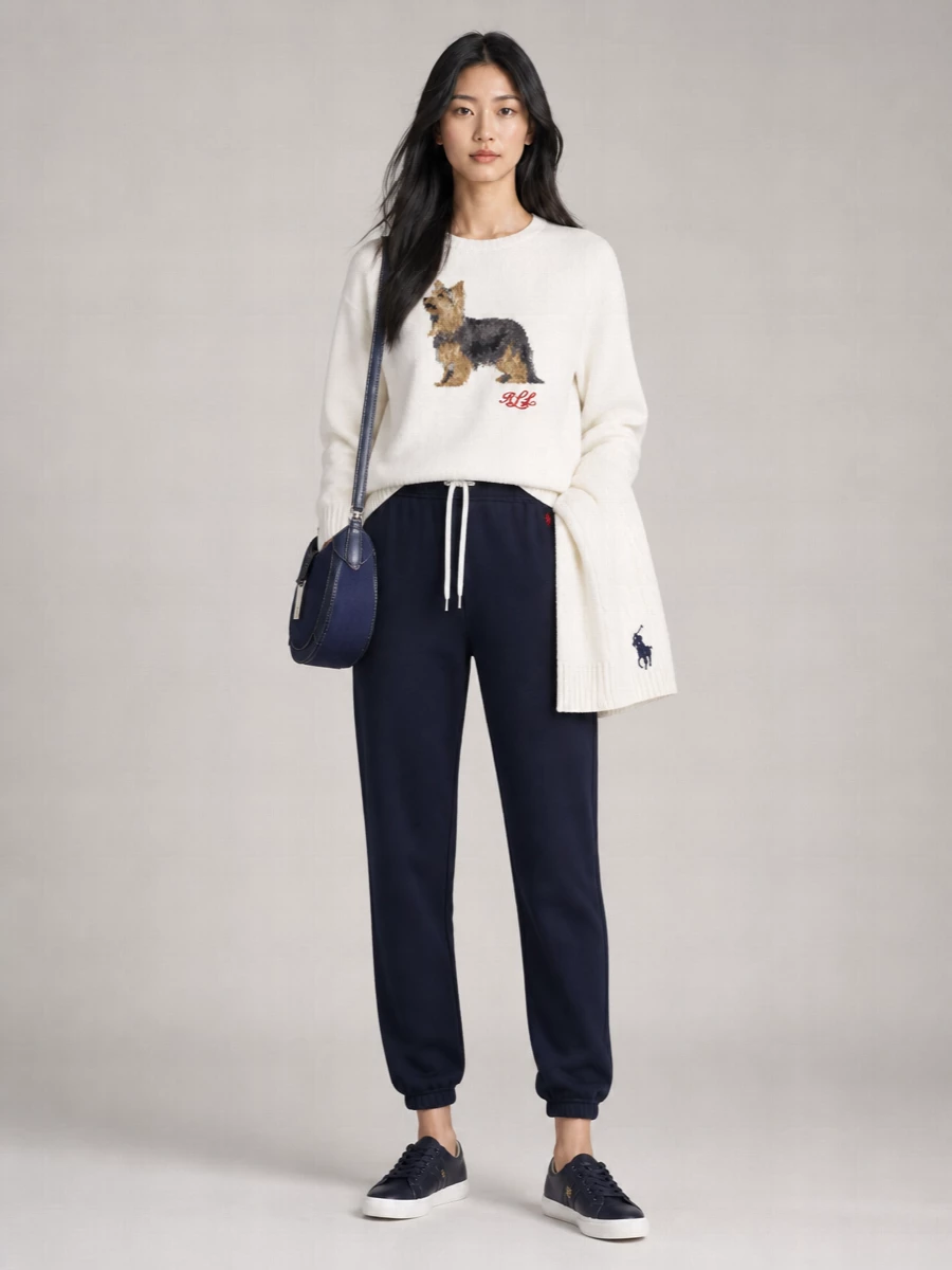 Lauren Ralph Lauren Cotton Crewneck Sweatshirt