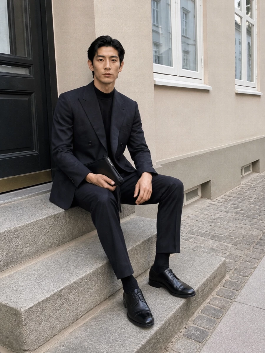 Tagliatore blazer lardini trouser smart outfit