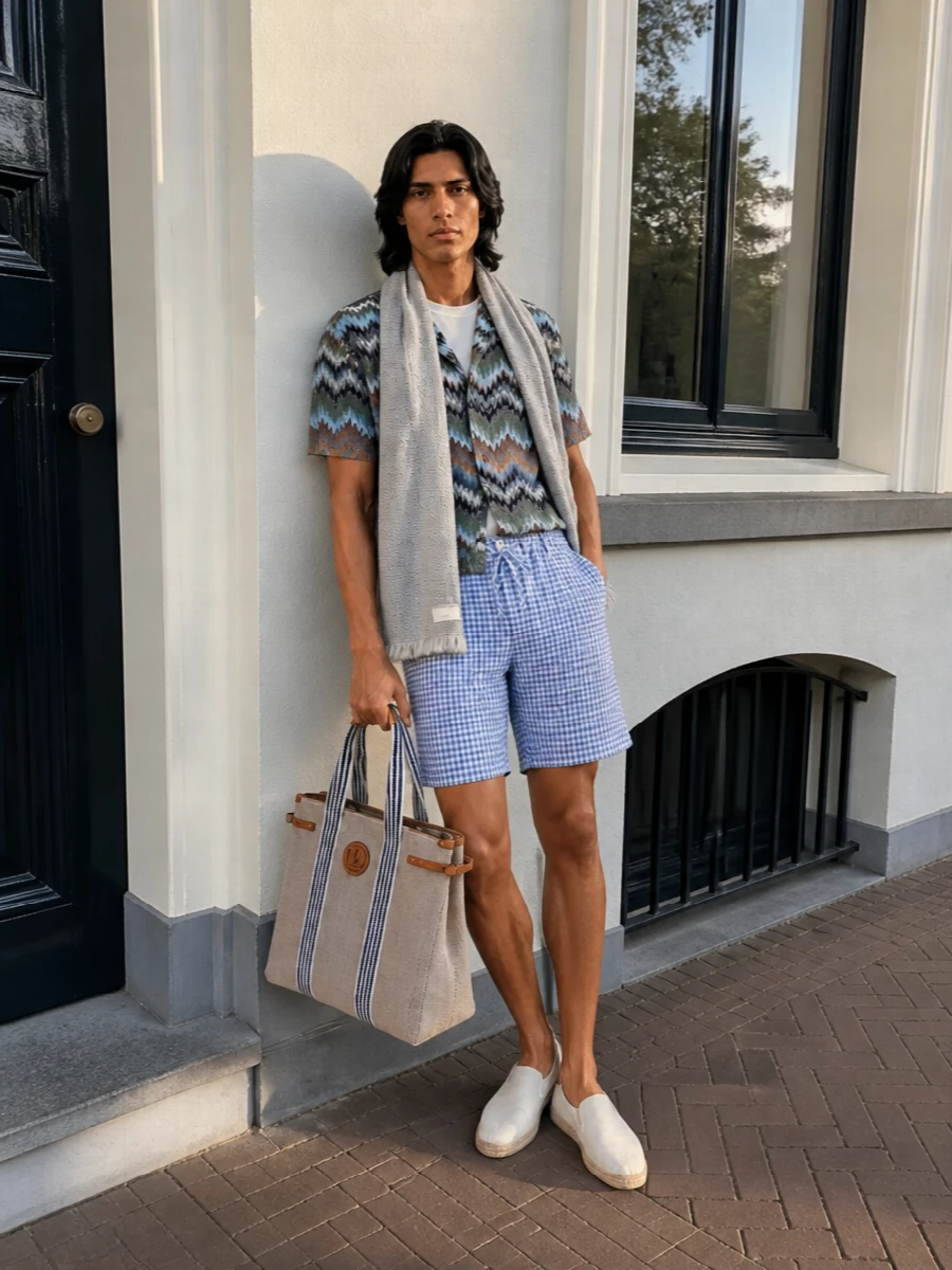 Missoni shirt marni shorts espadrilles outfit
