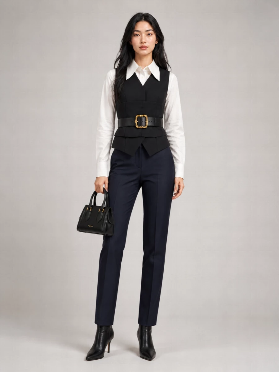 Alexander Mcqueen Wool Straight-Leg Trousers
