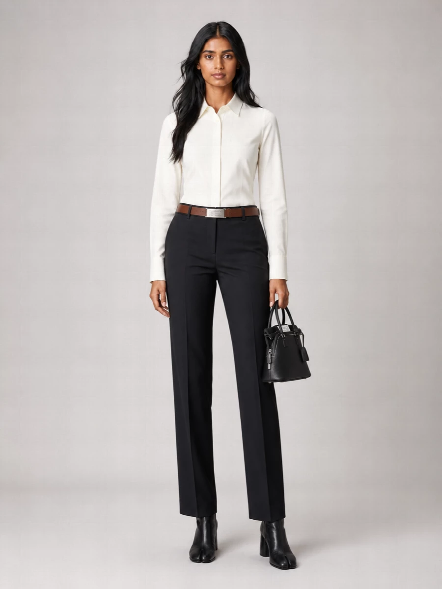 Mm6 Maison Margiela Straight-Leg Trousers