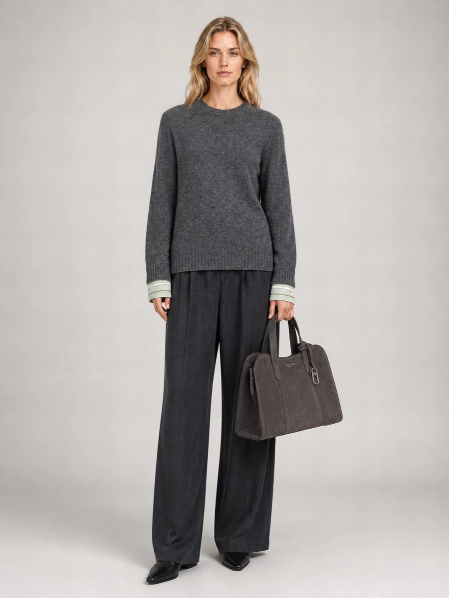 Giorgio Armani Calf Leather Shoulder Bag