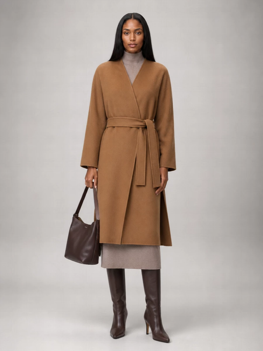 S Max Mara Wool Reversible Coat