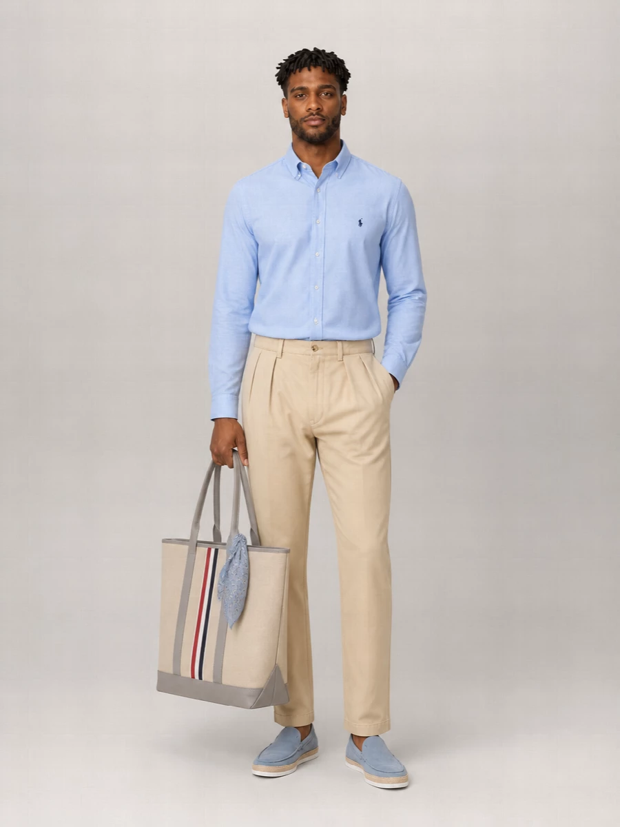Polo Ralph Lauren Linen Blend Long-Sleeve Shirt