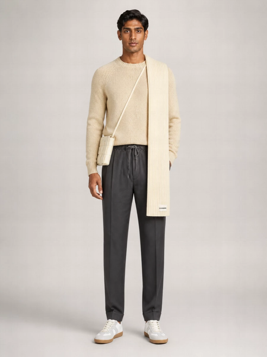 Isabel Marant Brushed Crew-Neck Raglan Jumper