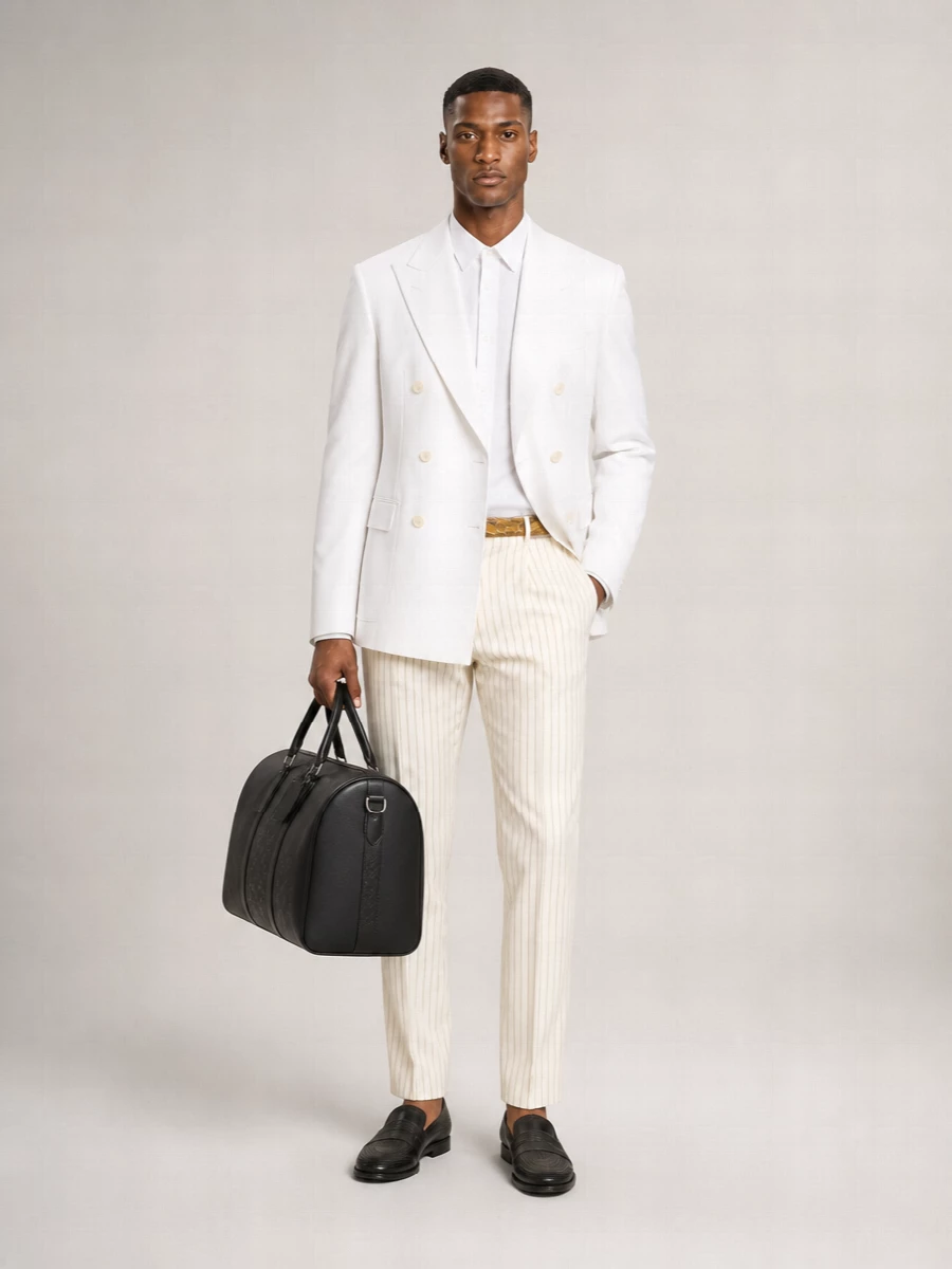 Dolce&Gabbana Cotton Double Breasted Blazer