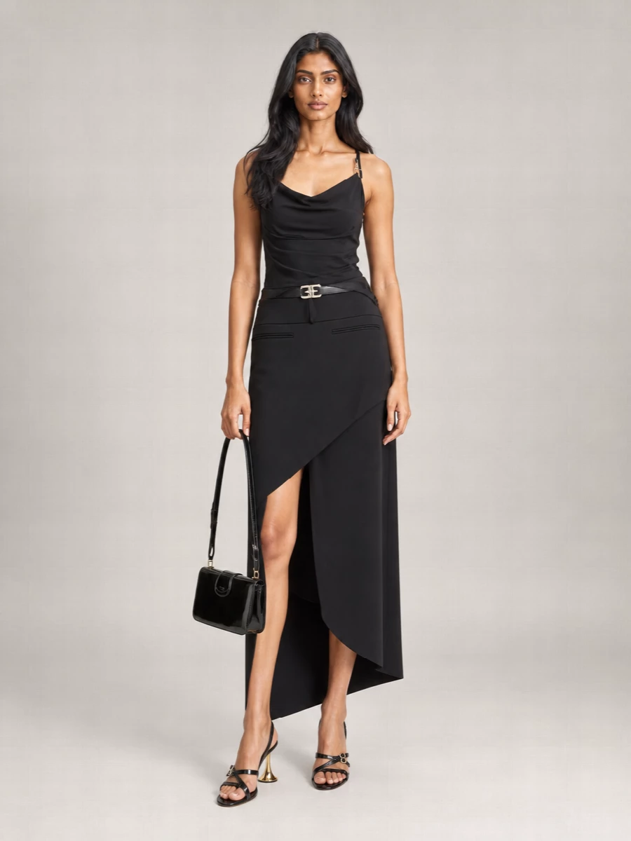 Coperni Draped Jersey Tank Top
