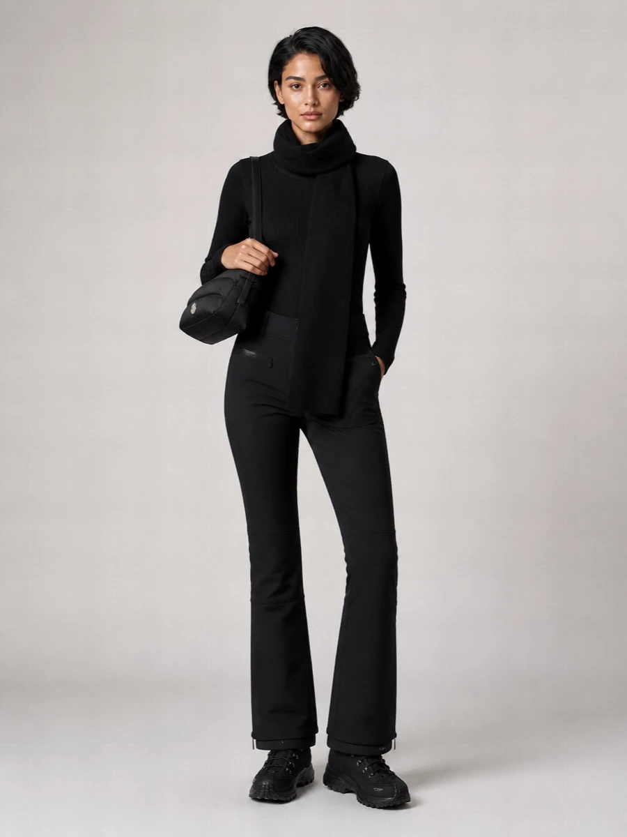 Moncler Grenoble Virgin Wool Fine-Ribbed Slim-Fit Long-Sleeve Sweater