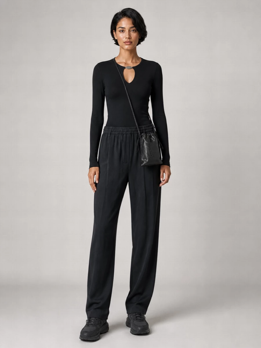 Alexander Wang Straight-Leg Track Pants