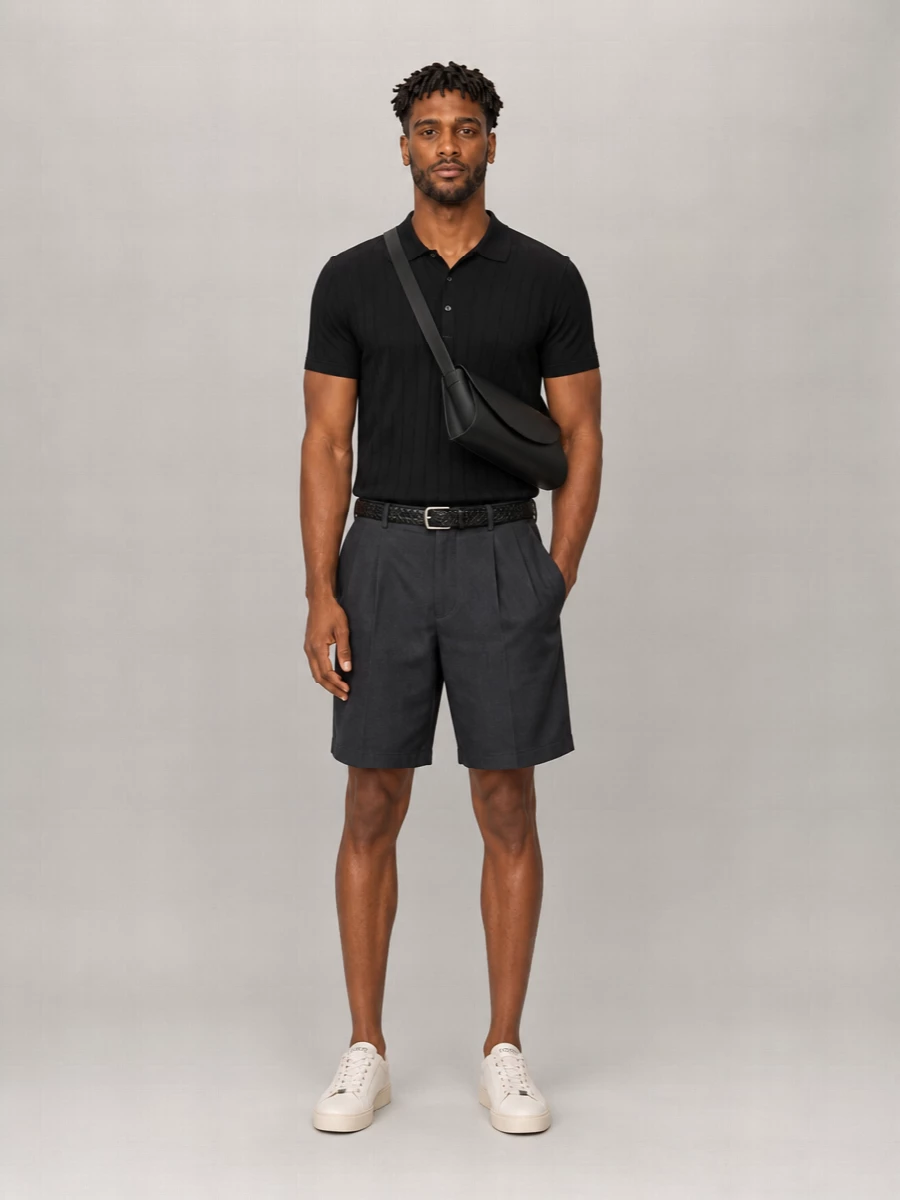 John Smedley Garza Knit Polo Jumper