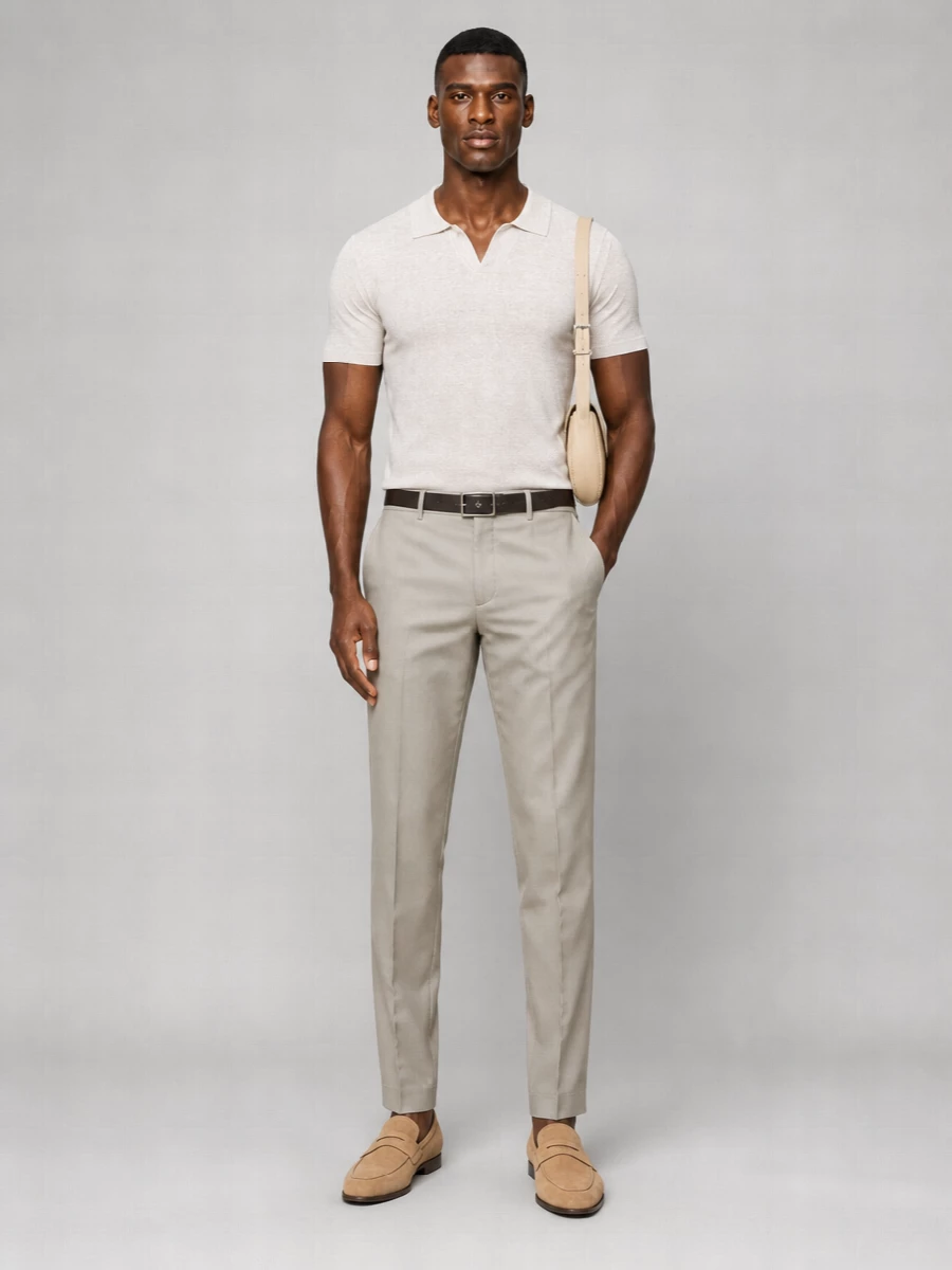 Eleventy Relaxed-Fit Tailored Trousers