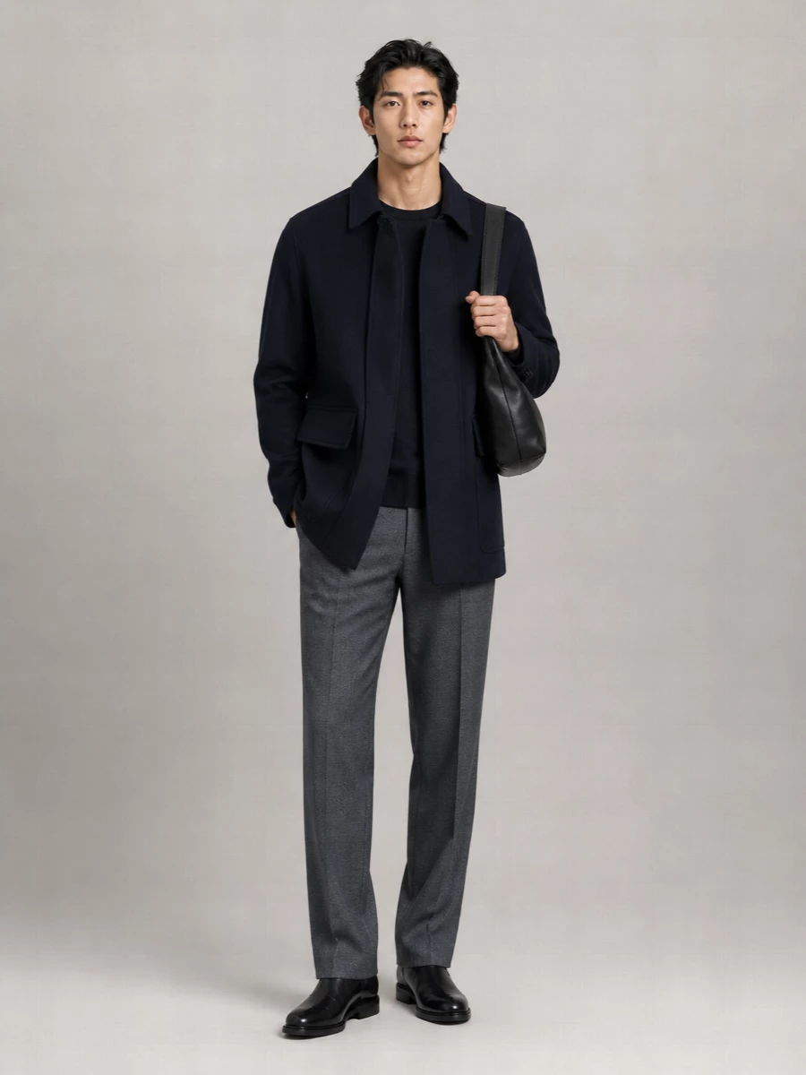 Lardini Single-Breasted Coat
