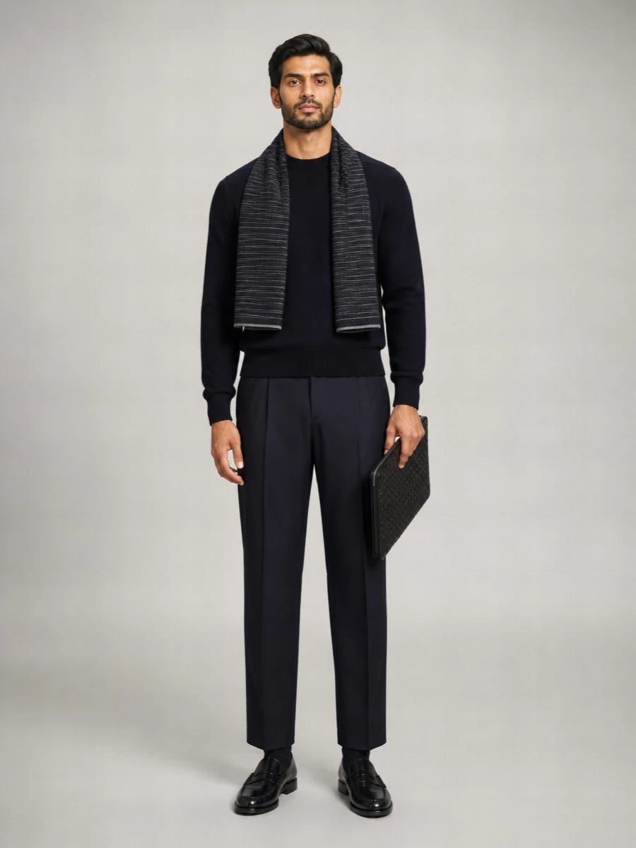 Studio Nicholson Pleated Tailored Trousers