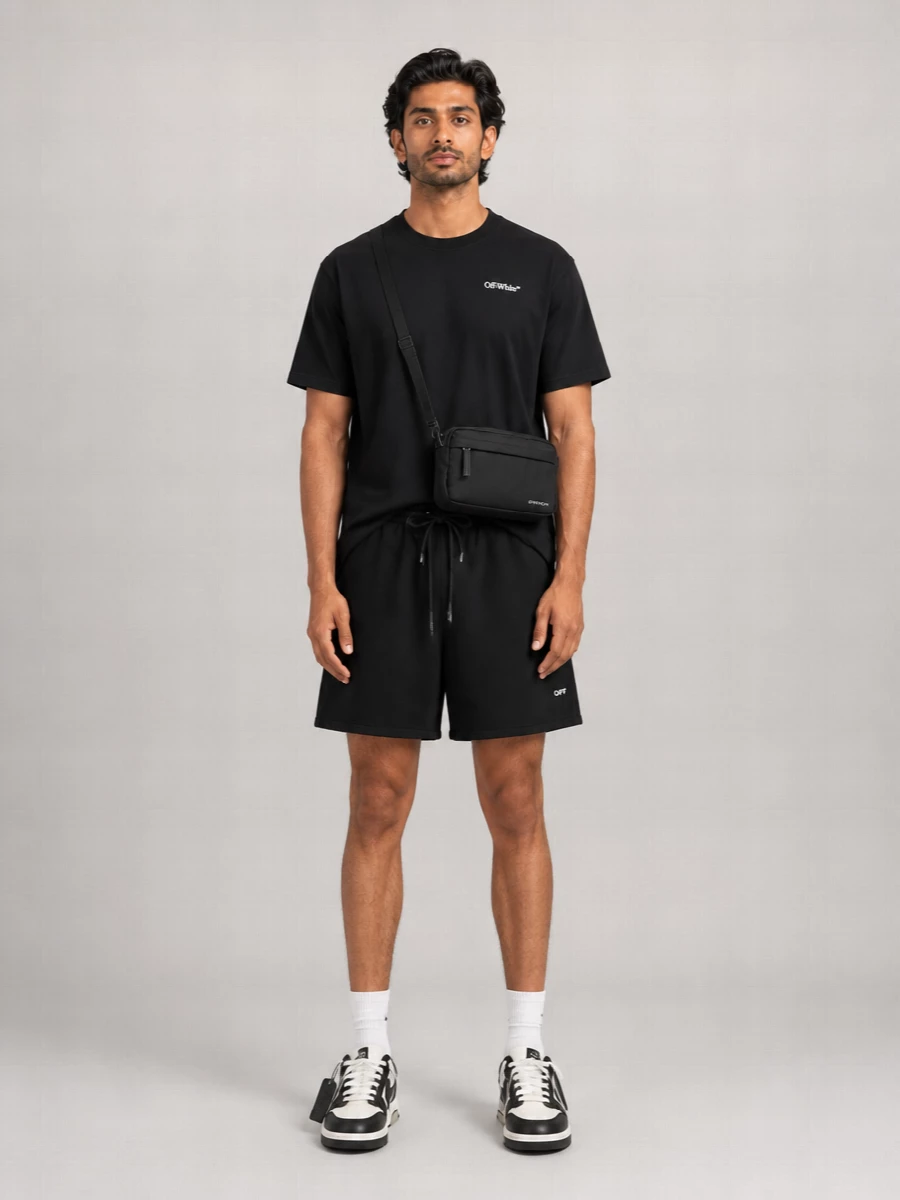 Off-White Printed Deck Shorts