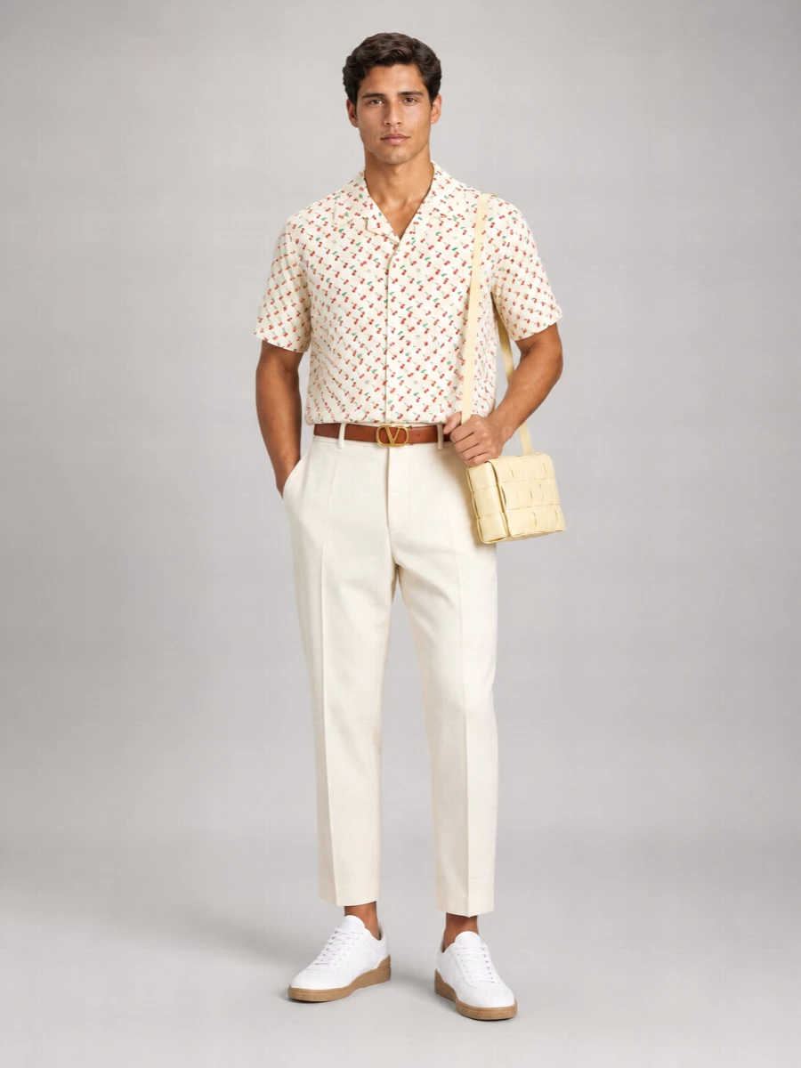 Valentino Garavani Printed Bowling Shirt