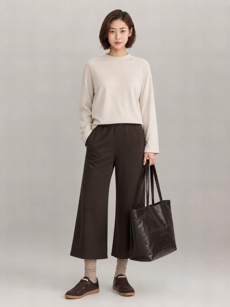 Entire Studios Wide-Leg Cotton Sweatpants
