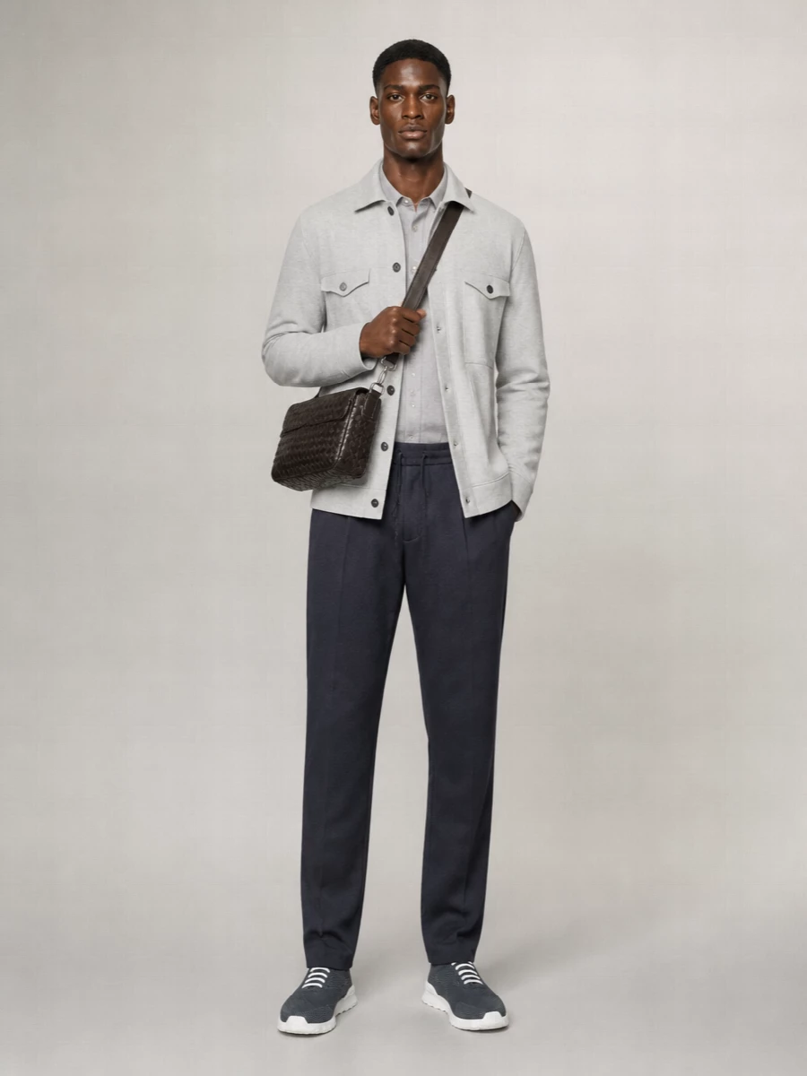 Kiton Cashmere Shirt Jacket