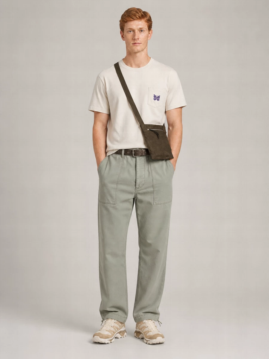 Needles Straight-Leg Trousers