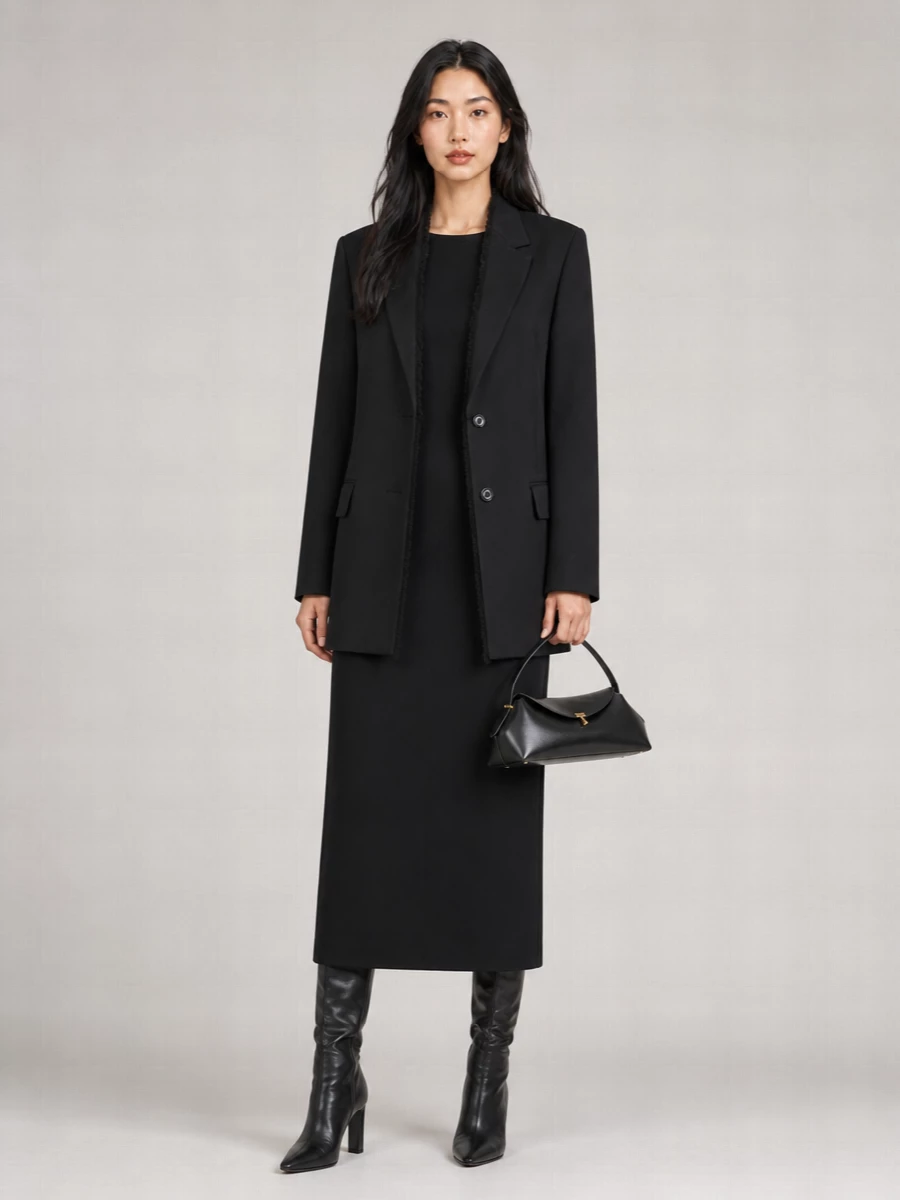 Totême Single-Breasted Suit Jacket