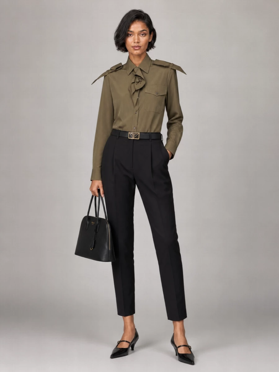 Prada Leather Belt