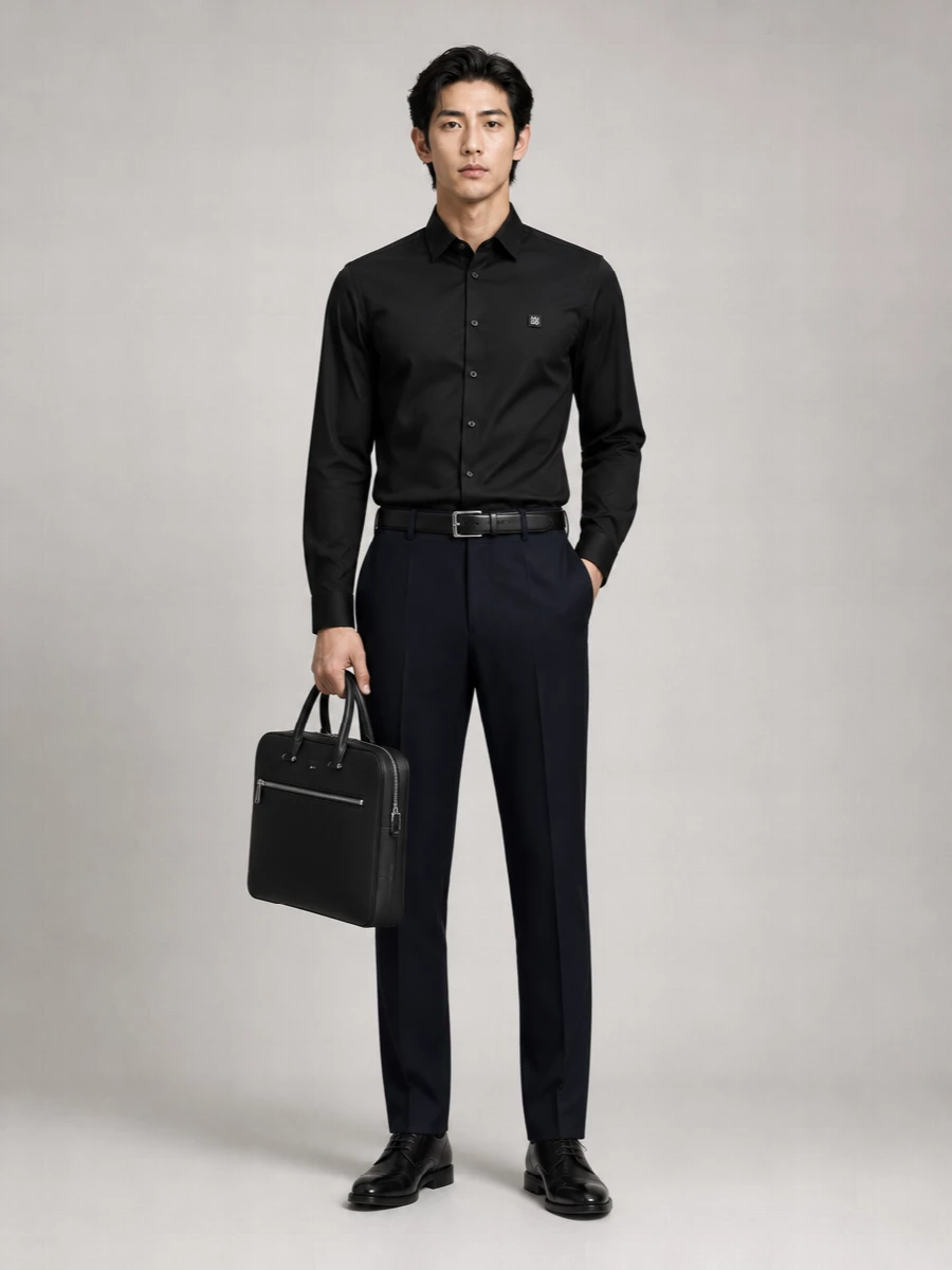 Boss Slim-Fit Long-Sleeve Shirt