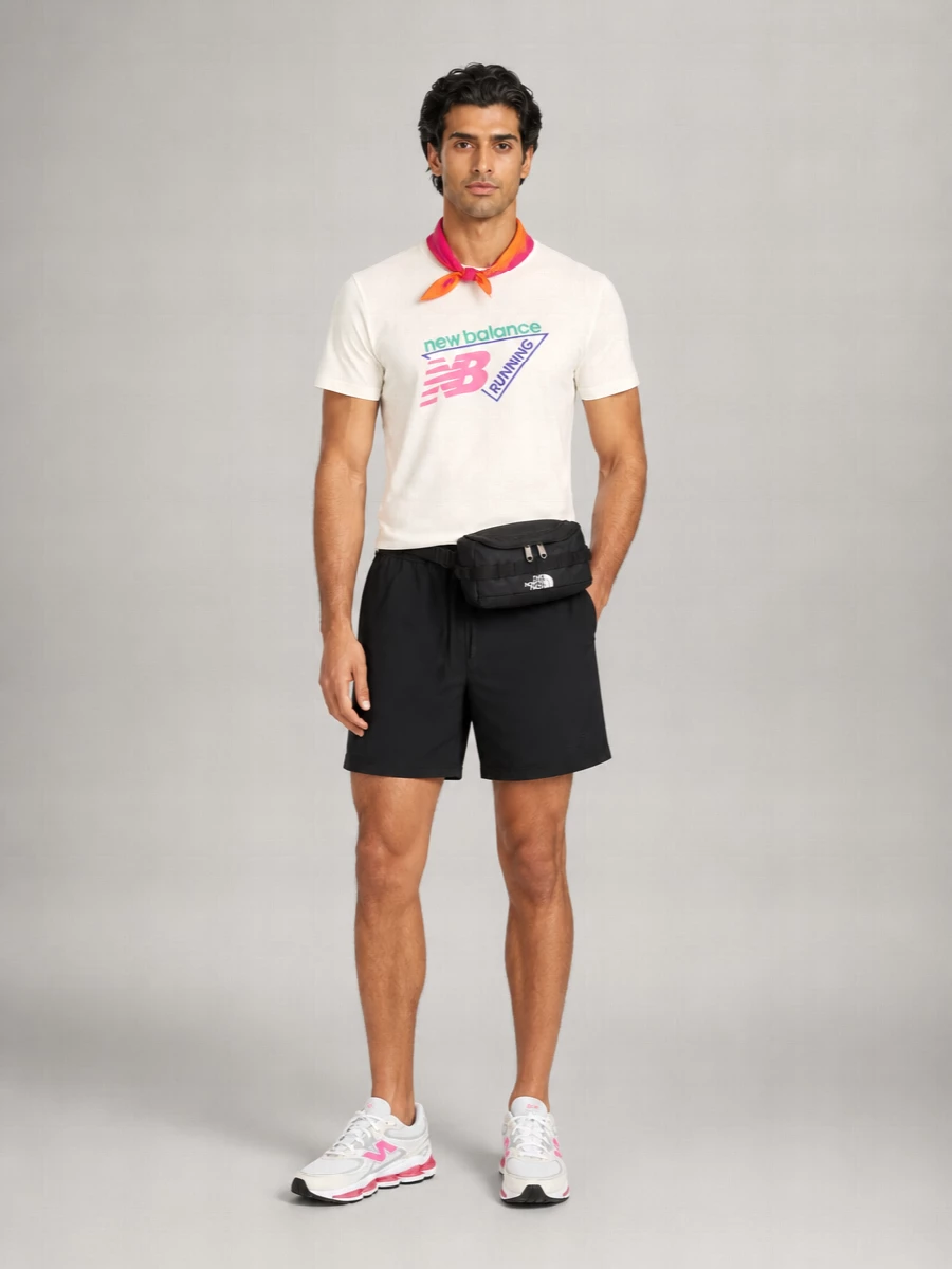 New Balance Two-Tone Mesh Low-Top Sneakers