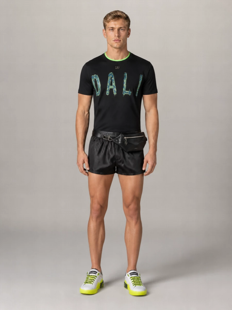 Dolce&Gabbana Embellished Crew Neck T-Shirt