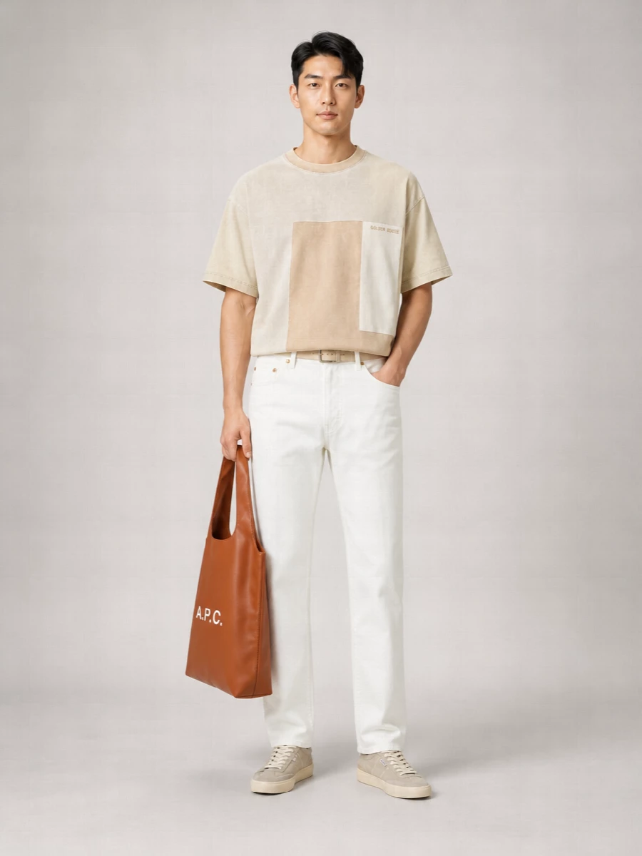 Golden Goose Cotton Logo T-Shirt