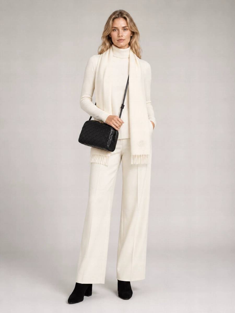 Vince cashmere silk turtleneck sweater