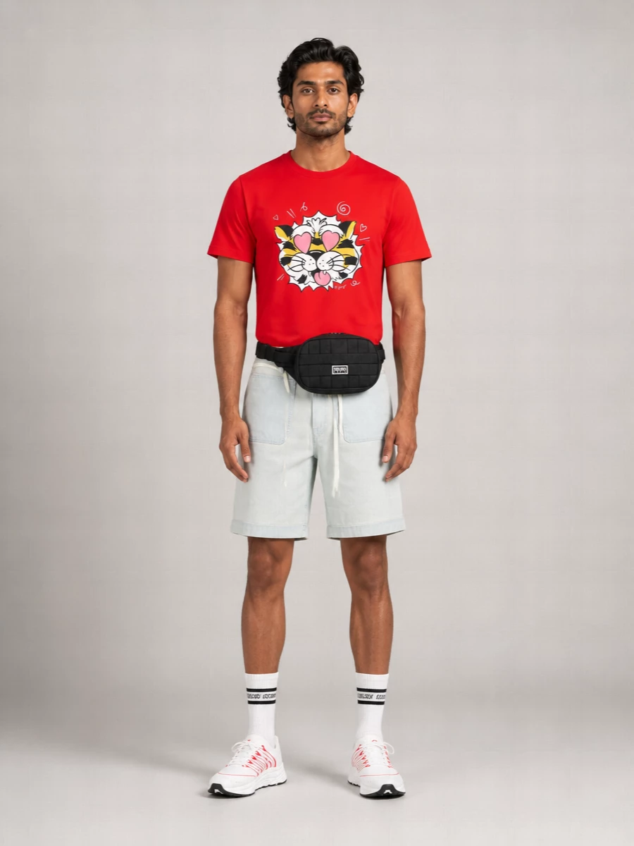 Kenzo Cotton Oversized Graphic T-Shirt