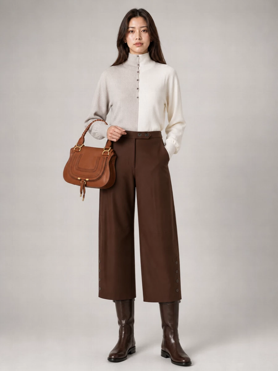 Chloé Marcie Small Leather Shoulder Bag