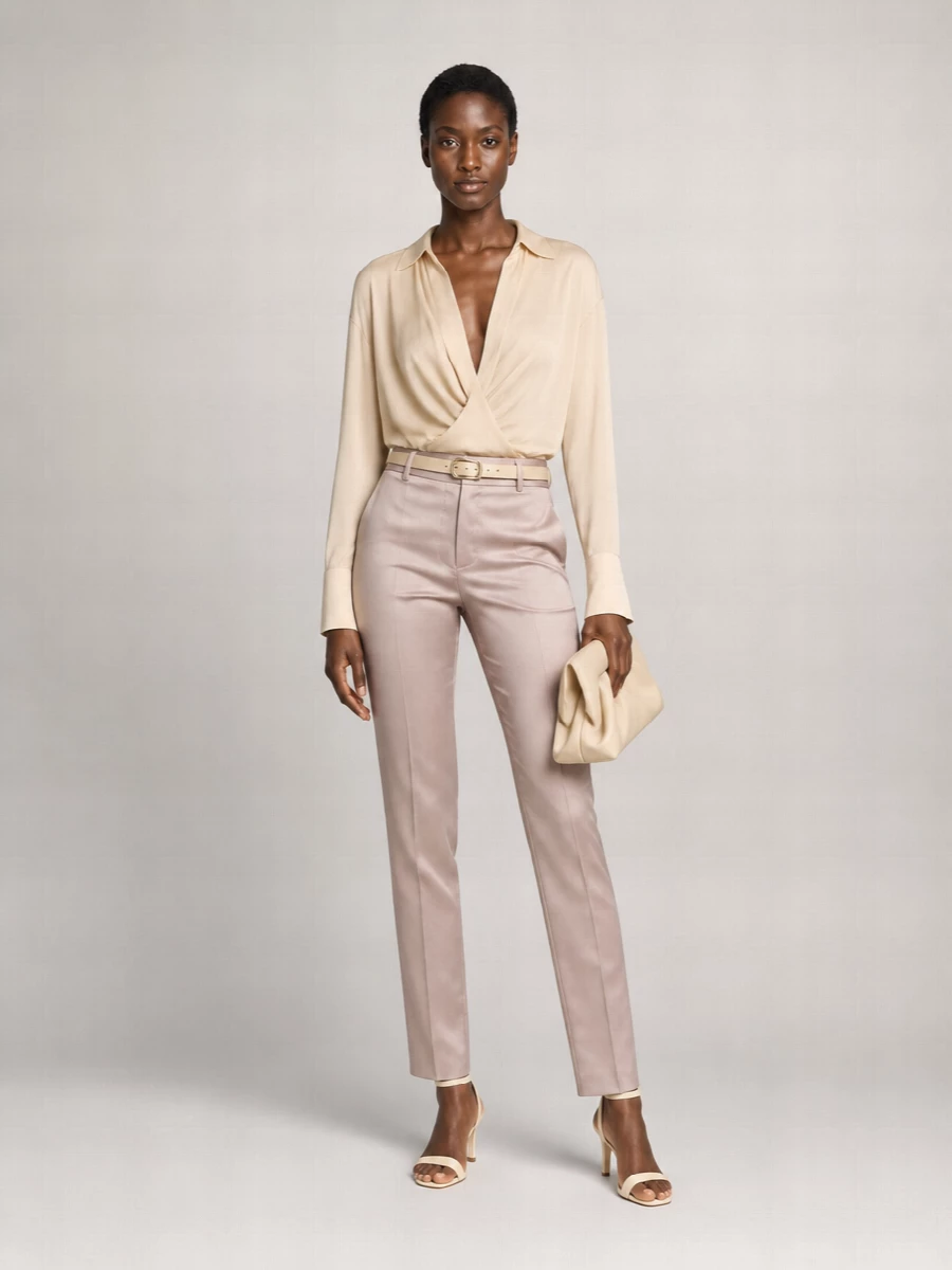 The Andamane Straight-Leg Tailored Trousers