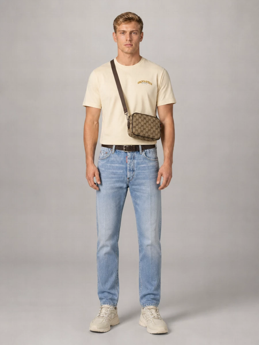 Dsquared2 Cotton Straight-Leg Jeans