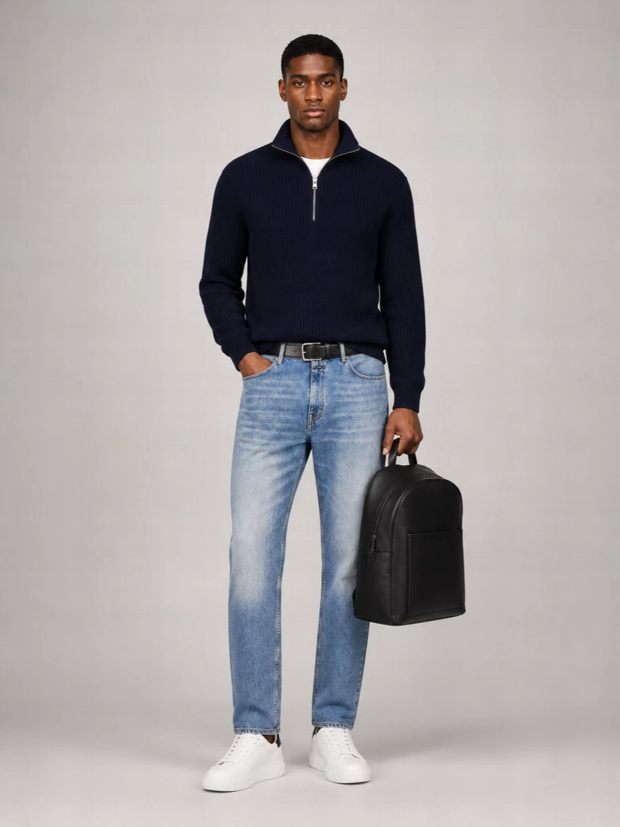 J&M Davidson Leather Belt
