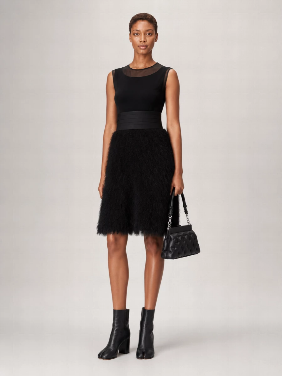Maison Margiela Silk Midi Dress
