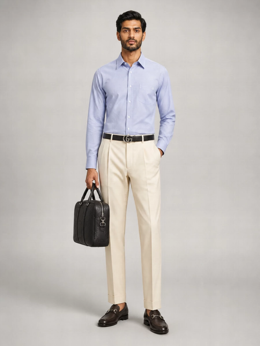 Gucci Cotton Tailored Trousers