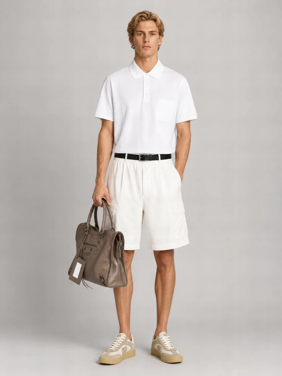 Gucci Cotton Cargo Shorts