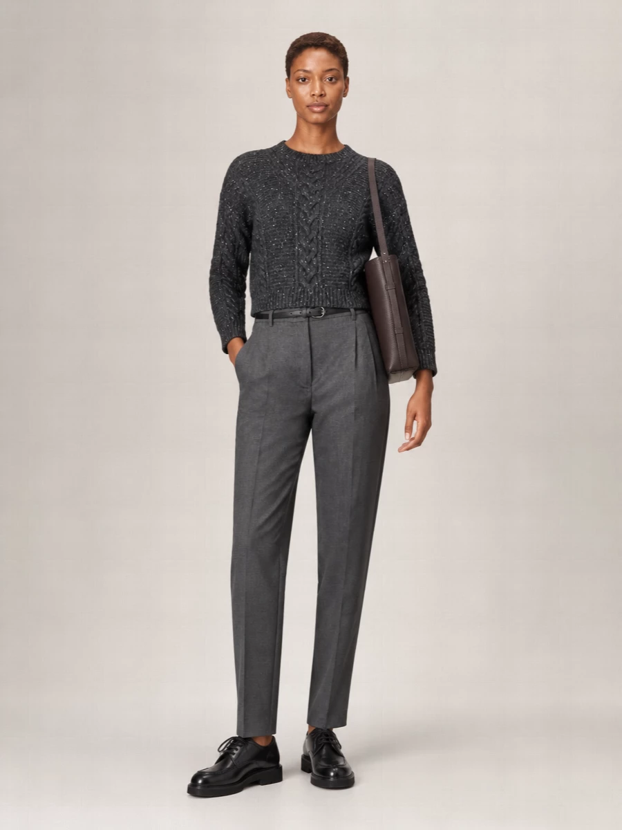 S Max Mara Alpaca-Blend Boxy Jumper