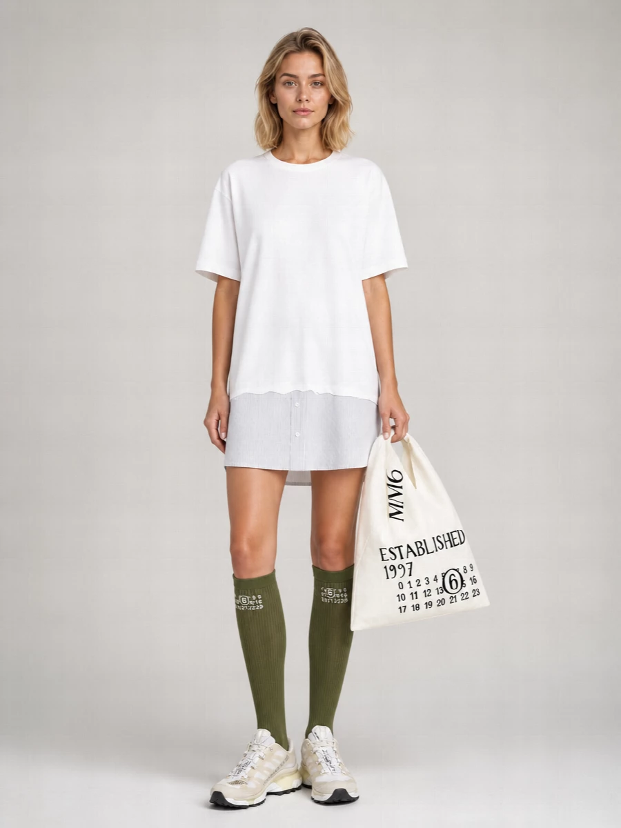 Mm6 Maison Margiela Logo Socks
