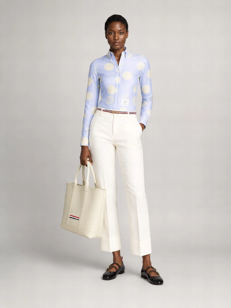 Thom Browne Silk Polka-Dot Shirt