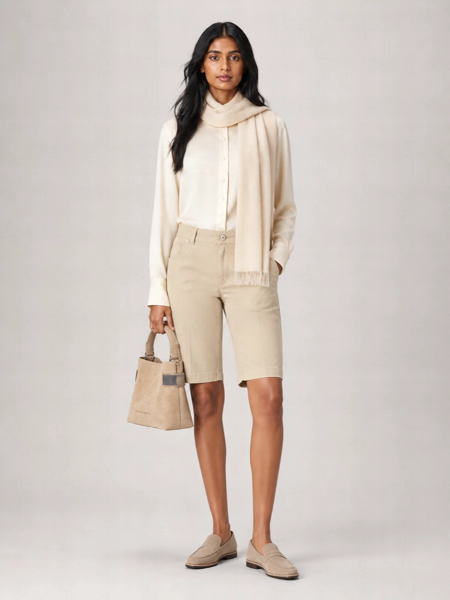 Brunello Cucinelli Garment Dyed Wide Leg Jeans