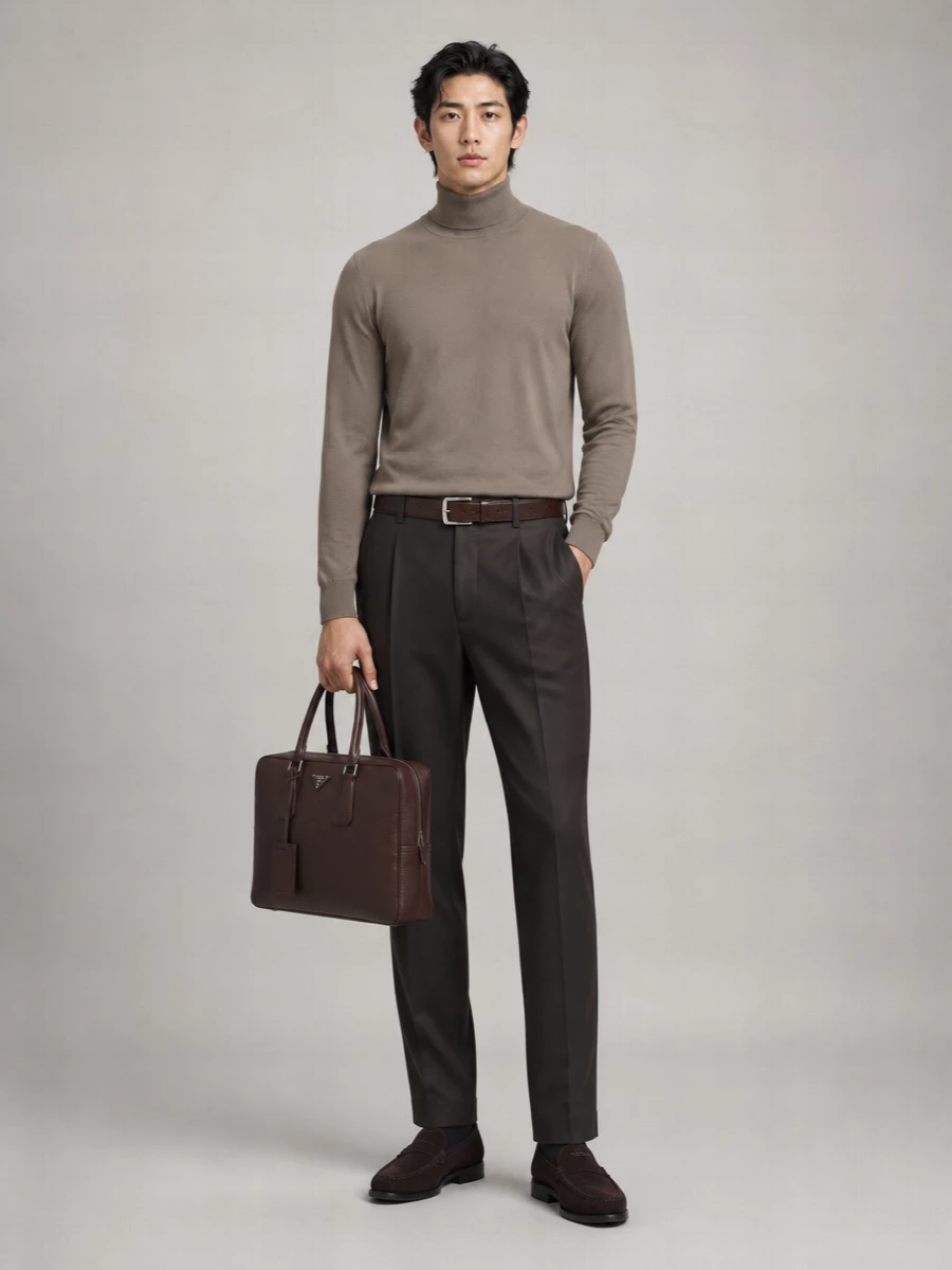 Prada Suede Leather Loafers