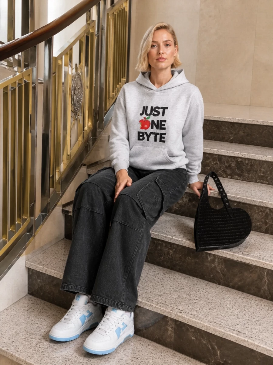 Coperni hoodie cargo jeans off white sneakers